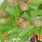 草菇丝瓜汤