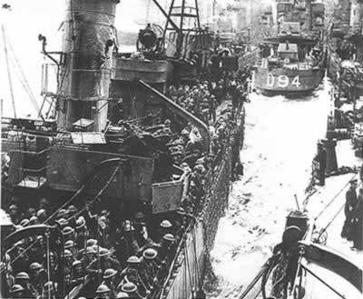 英法军队敦刻尔克大撤退结束