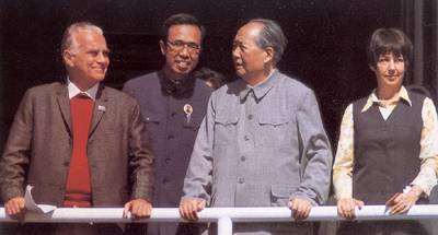 斯诺初访毛泽东