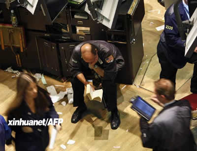 美国次贷危机拖累经济增长 引发全球金融市场动荡