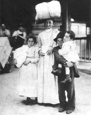 本世纪最初的十年，移民潮水般地涌入美国