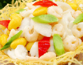 慈禧式煎小块牛排