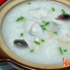 草菇鱼片粥